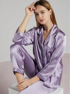 Women's Mulberry Silk Pajama Set Luxury Sleepwear - Image 4