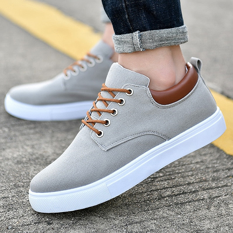 Men's Canvas Sneakers Casual Comfortable Shoes - Image 15