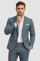 Men's Slim Fit Two Piece Suit Set