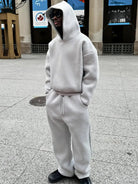 Men's Oversized Hooded Tracksuit Set 2 Piece Hoodie Joggers - Image 3