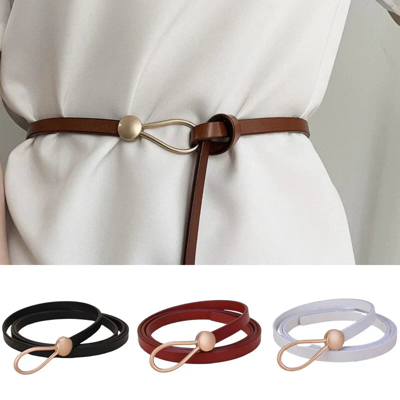 Women Luxury Leather Belt - Image 3