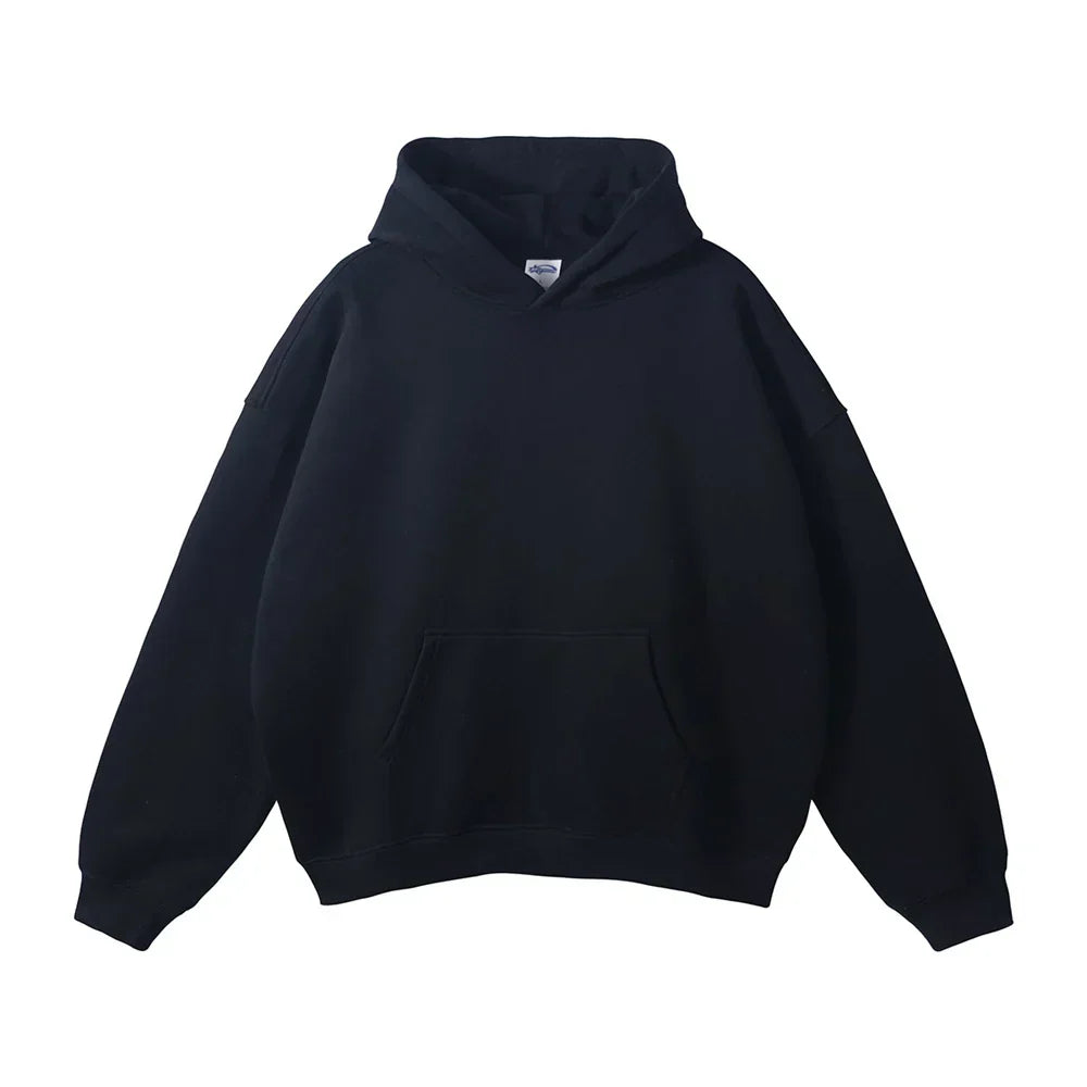 Men Relaxed Fit Pullover Hoodie - Image 5