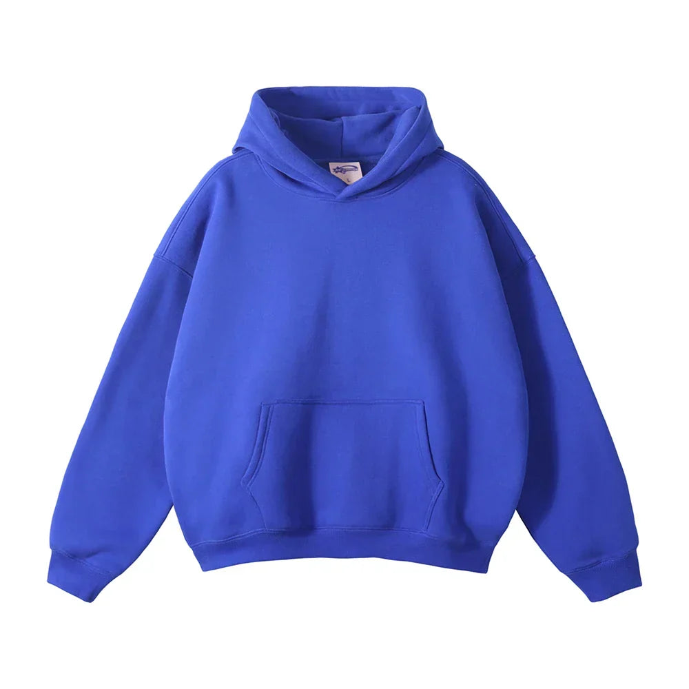 Men Relaxed Fit Pullover Hoodie - Image 10