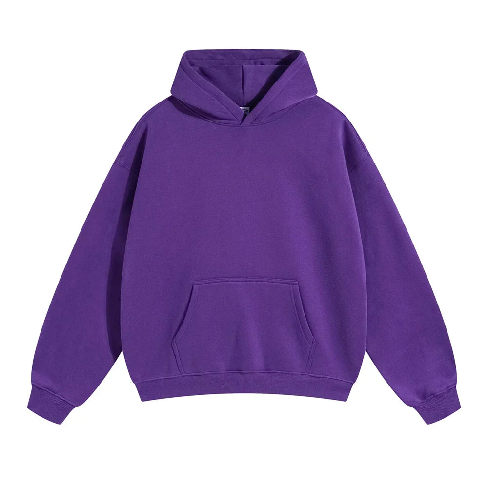 Men Relaxed Fit Pullover Hoodie - Image 12