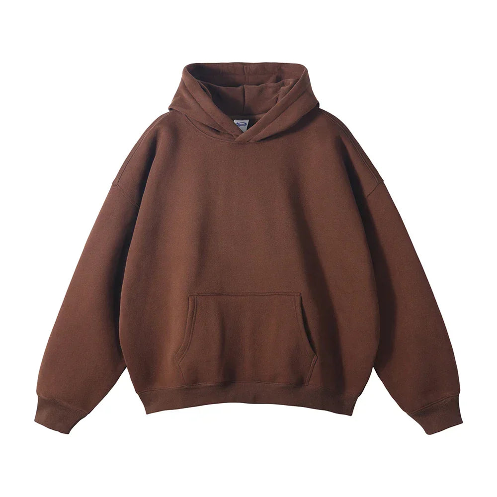 Men Relaxed Fit Pullover Hoodie - Image 16