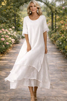Women Elegant Midi Dress - Image 2