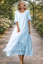 Women Elegant Midi Dress - Image 4