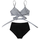 Women Colorful High Waisted Bikini Set - Image 18