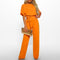 Women Wide Leg Batwing Jumpsuit