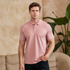 Men Silk Polo Shirt
