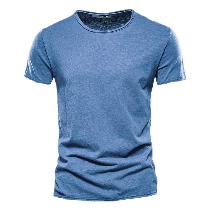 Men's Breathable Cotton Lightweight T-Shirt - Image 3