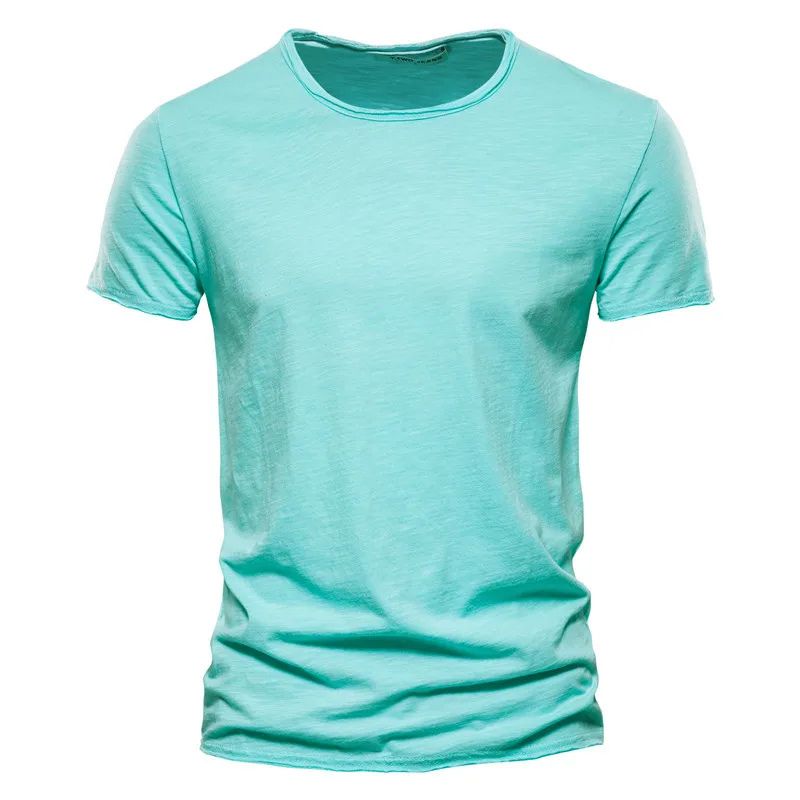 Men's Breathable Cotton Lightweight T-Shirt - Image 10