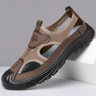 Men's Closed Toe Breathable Walking Sandals Lightweight