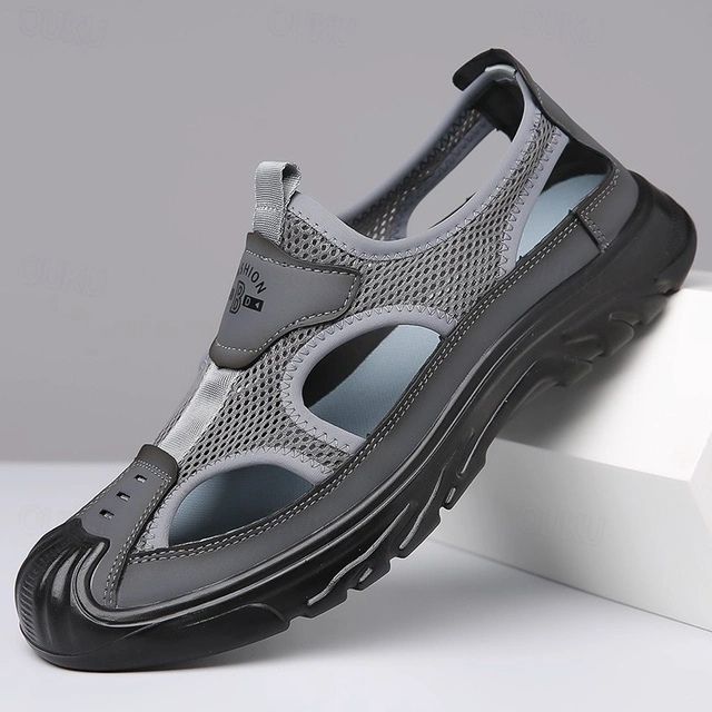 Men's Closed Toe Breathable Walking Sandals Lightweight - Image 3