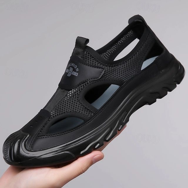 Men's Closed Toe Breathable Walking Sandals Lightweight - Image 2
