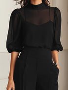 Women Wide Leg Formal Jumpsuit - Image 6