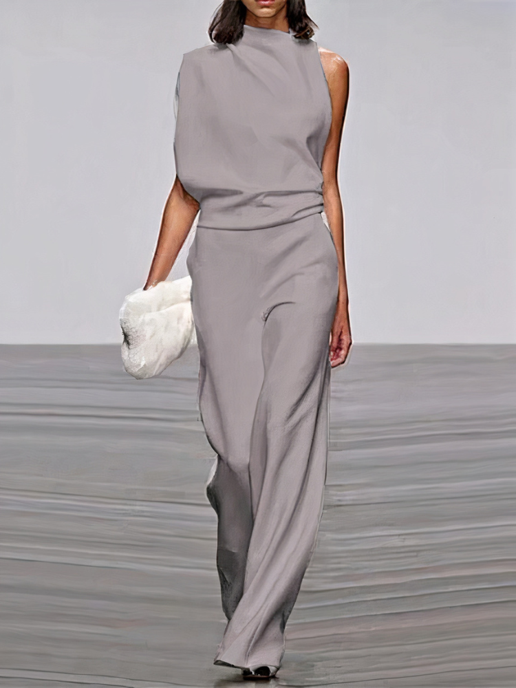 Women Wide Leg Jumpsuit Wedding Guest Formal Elegant