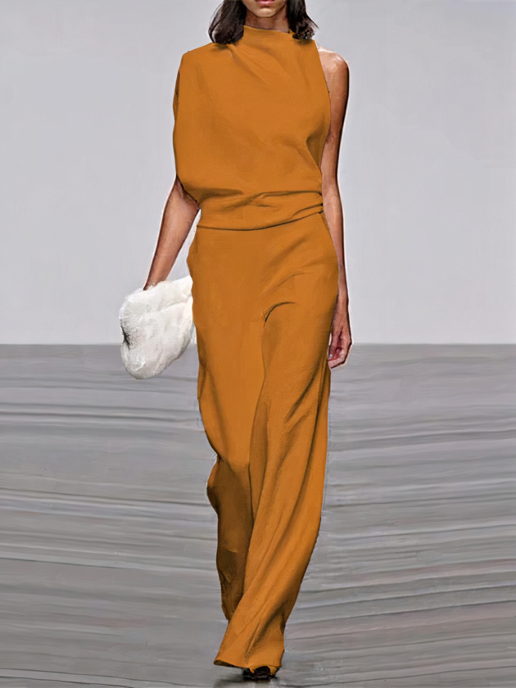 Women Wide Leg Jumpsuit Wedding Guest Formal Elegant - Image 8