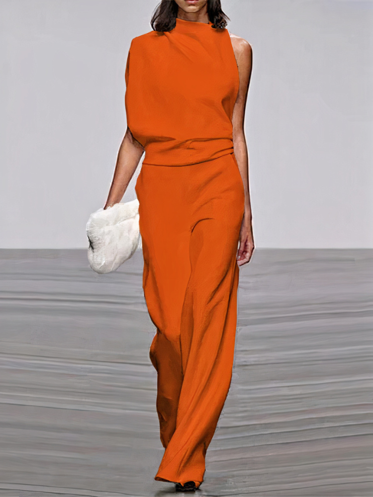 Women Wide Leg Jumpsuit Wedding Guest Formal Elegant - Image 5