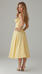 Cerene | Women’s Floral Midi Dress - Image 14