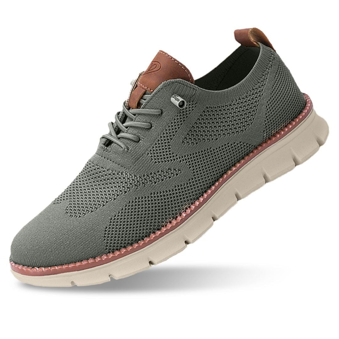Men's Breathable Knit Slip-On Sneakers - Image 4
