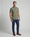 Men's Linen Mandarin Collar Short Sleeve Shirt