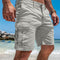 Men's Lightweight Cargo Pants Slim Fit Multi-Pocket