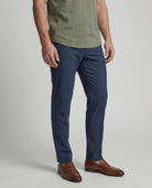 Men's Linen Mandarin Collar Short Sleeve Shirt - Image 4