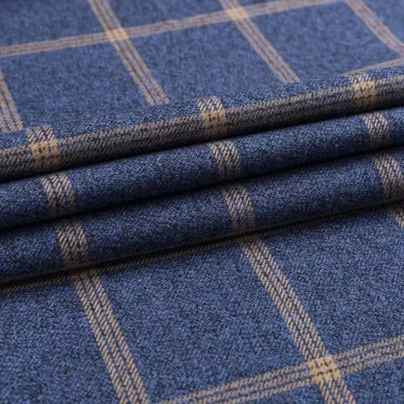 Men's Plaid 100% Cotton Button-Down Shirt - Image 7