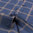 Men's Plaid 100% Cotton Button-Down Shirt - Image 6