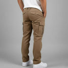 Men's Relaxed Fit Multi-Pocket Streetwear Cargo Pants - Image 4