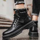 Men's Rugged Lace-Up Ankle Hiking Boots - Image 3
