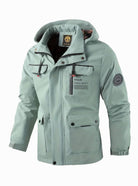 Men's Waterproof Insulated Hooded Winter Jacket