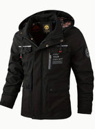 Men's Waterproof Insulated Hooded Winter Jacket - Image 4