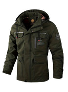Men's Waterproof Insulated Hooded Winter Jacket - Image 7