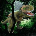 RC Walking Roaring Remote Control Dinosaur Toy LED Lights Sounds - Image 6