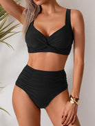 Women High Waisted Bikini Set Two Piece Tummy Control - Image 8