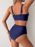 Women High Waisted Bikini Set Two Piece Tummy Control - Image 12
