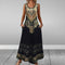 Sleeveless Print Dress