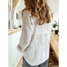 Women Plus Size Loose Fit Casual Summer Blouse Bird Print - Image 10