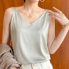 Women Silky Tank Top Sleeveless Camisole - Image 7