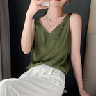 Women Silky Tank Top Sleeveless Camisole - Image 5