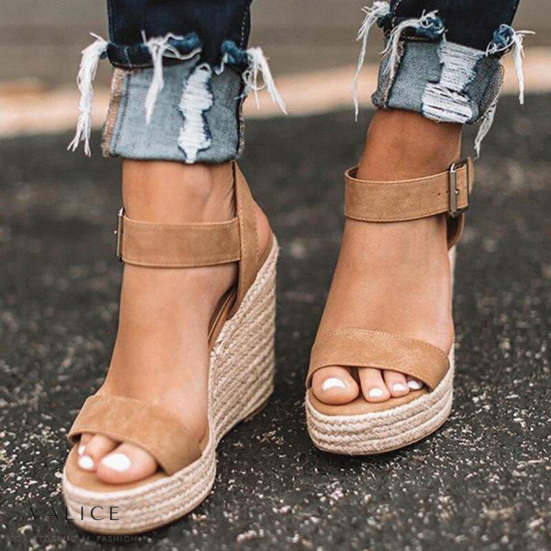 Women's Orthopedic Wedge Sandals Arch Support Comfortable Heels