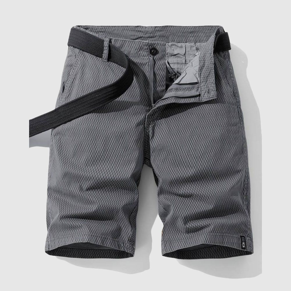 Men's Breathable Casual Shorts Zipper Pockets - Image 3