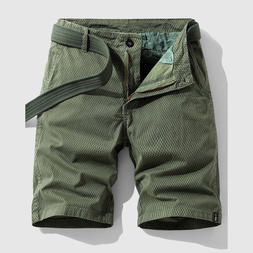 Men's Breathable Casual Shorts Zipper Pockets - Image 4