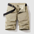 Men's Breathable Casual Shorts Zipper Pockets