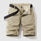 Men's Breathable Casual Shorts Zipper Pockets