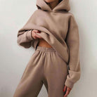 Women's Oversized Hoodie Jogger Set Two Piece Loungewear - Image 6