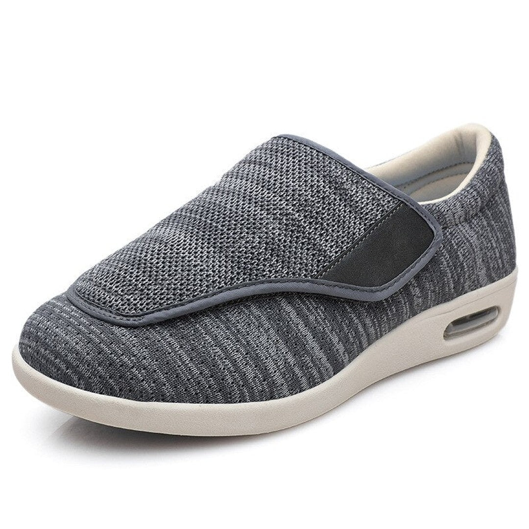 Women Wide Fit Mesh Slip On Shoes Adjustable Strap Air Cushion - Image 6