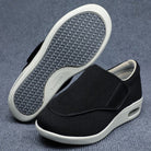 Women Wide Fit Mesh Slip On Shoes Adjustable Strap Air Cushion - Image 4